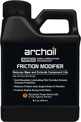 #ad #ad Archoil AR9100 Oil Additive 16oz for All Vehicles Powerstroke Cold Starts E $66.63