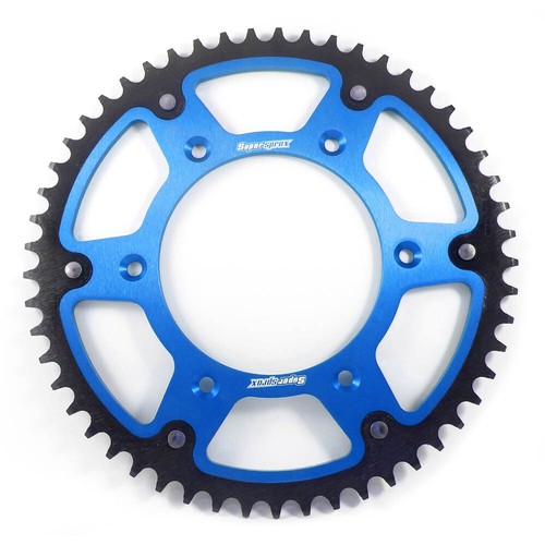 Supersprox Rear Sprocket 49T Blue for KTM 540 SXC 1999 >520 - Picture 1 of 2