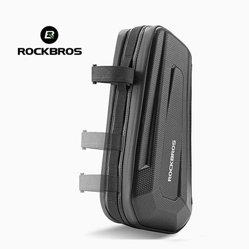 RockBros Bicycle Waterproof Triangle Bag Cycling Frame Bag Bike Hard Shell Front - Picture 4 of 15