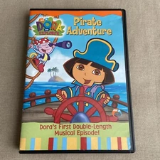 Dora the Explorer Pirate Adventure (DVD Nick Jr 3 Eps.) Spanish Music ESL Boots