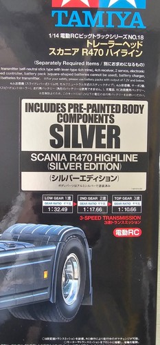 Tamiya 1/14 RC Scania R470 (Silver) Item 56364 - Picture 6 of 7