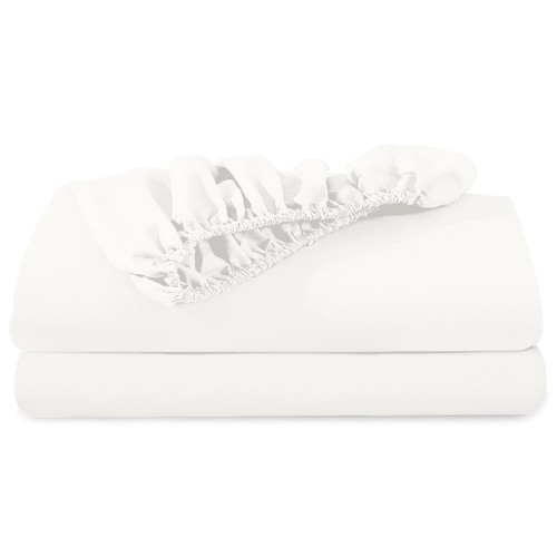 Fitted sheet Full Size 16” Deep Pocket Easy Care Breathable Elastic Bed Sheets - Picture 37 of 92