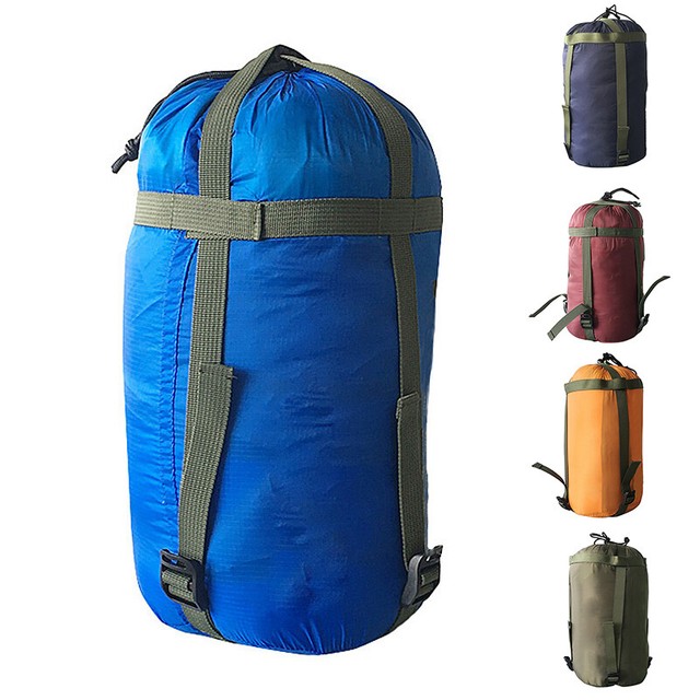 Waterproof Compression Stuff Sack Outdoor Camping Sleeping Bag Storage