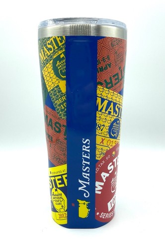 2024 MASTERS BADGES 24 OZ CORKCICLE TUMBLER Augusta National GOLF CLUB TIGER - Picture 2 of 2