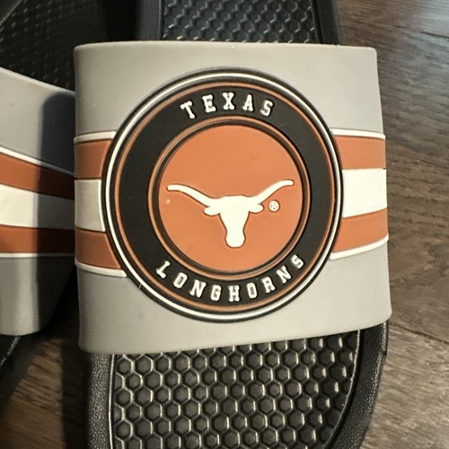 Sandalias para hombre Texas Longhorns Logo talla X grande 13-14 usadas en excelente estado - Imagen 14 de 16