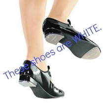 So Danca TA35 Children's Size 13.5M Fits size 13 White Classic Tie-Up Tap Shoes
