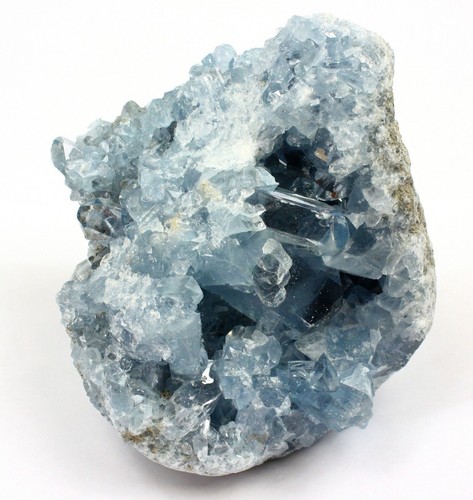 Natural Celestite Mineral Cluster from Madagascar 1ech 2-3" 80-110g ech - Imagen 5 de 8
