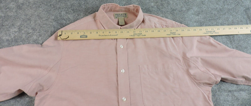 Duluth Trading Mens Large Tall LT Wrinklefighter Long Sleeve Button Shirt - Picture 8 of 14
