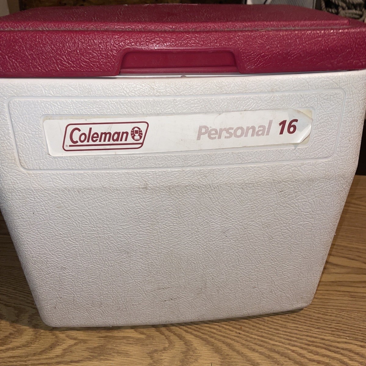 Coleman Personal 16 Cooler Ice Chest Maroon Camping Hunting