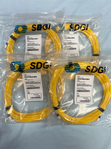 30M Corning OS2 LC-LC Fiber Duplex Jumper Patch Cord Single Mode 9/125 SM Cable - Afbeelding 2 van 5