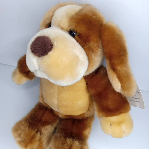 Animal Alley Darby Hund Plüsch 9 Zoll braun Stofftier Welpe 2000 Toys R Us Vintage TRU - Bild 6 von 20
