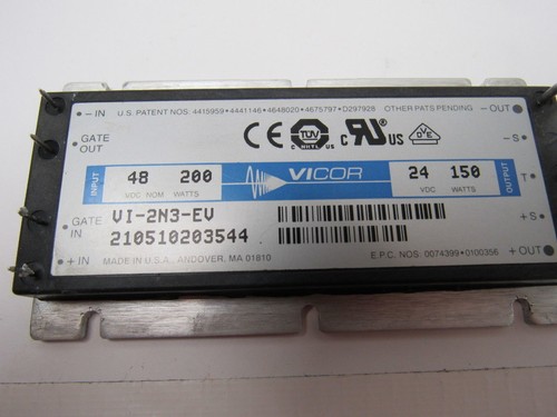 Vicor VI-2N3-EV Isolated DC/DC Converter  48V IN 24V OUT 150W - Picture 7 of 9