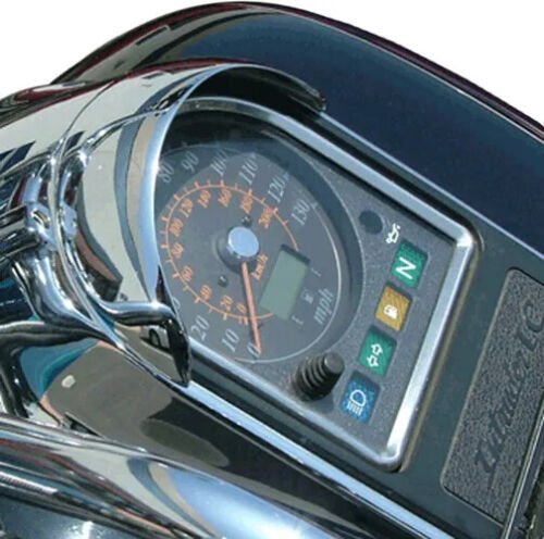 National Cycle Chrome Speedometer Cowl Cover Suzuki Intruder 1500 98-04 - Picture 2 of 4