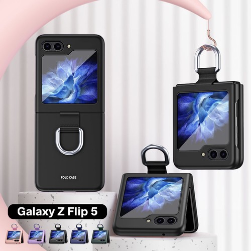 For Samsung Galaxy Z Flip 6 5 43 5G Shockproof Case Matte Ring Holder Slim Cover - Picture 9 of 20