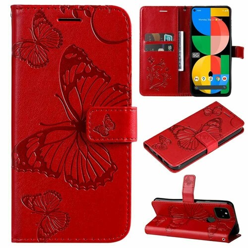 For Google Pixel 6 Pro 5A 4A 4 XL Magnetic Wallet Card Holder Leather Case Cover - Picture 30 of 40