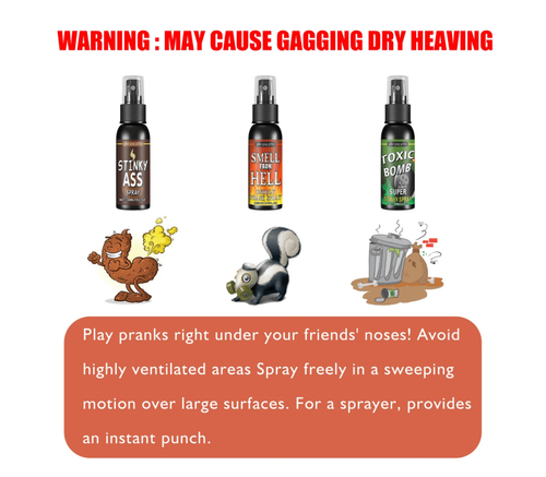 30ml Fart Spray Liquid Prank Stink Ass Gag Smell Bomb Joke Stinky Gas - Picture 2 of 5