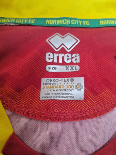 Norwich City 2019 / 2020 Auswärtstrikot Kurzarm Fußball Damen Größe XXL - Bild 6 von 9