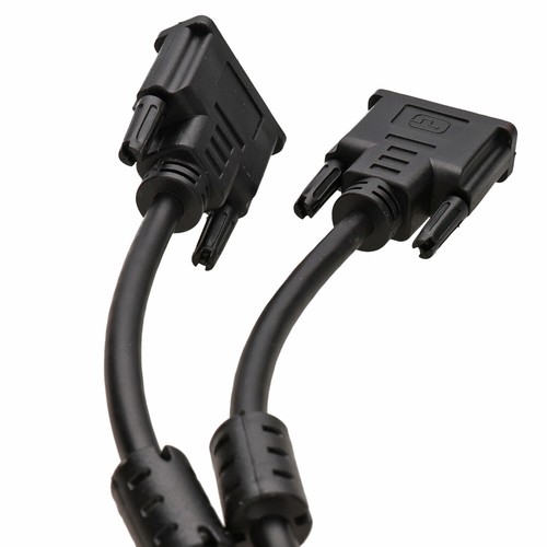 Câble DVI-D 18+1 Pin Mâle À Mâle 2M Pour PC/Moniteur/TV Affichage Vidéo - Bild 7 von 8
