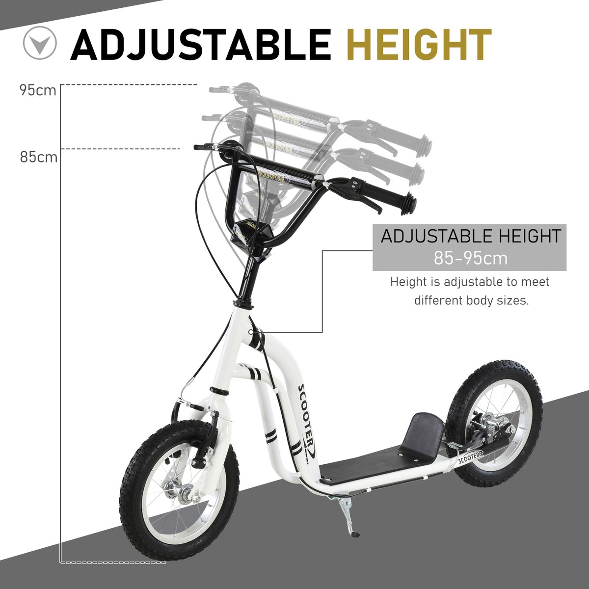 12 inch 2024 kick scooter