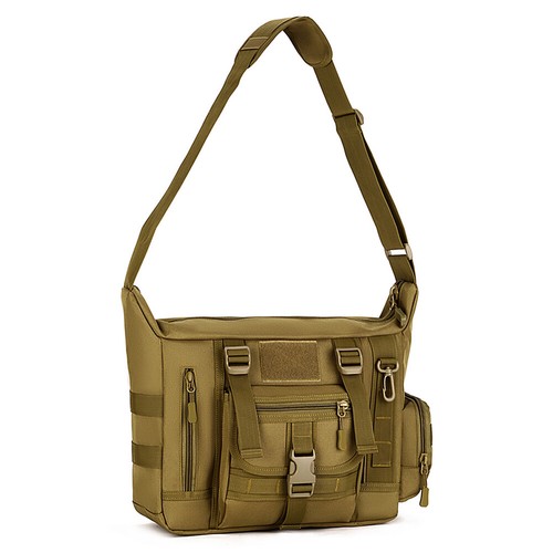 Military Tactical Messenger Shoulder Bag Molle Large Men Outdoor Travel Handbag - Picture 7 of 27