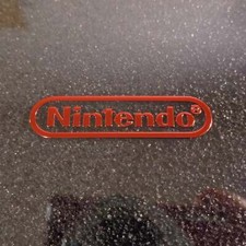 Nintendo Console Label / Aufkleber / Sticker / Badge / Logo 30mm x 7mm 0173b