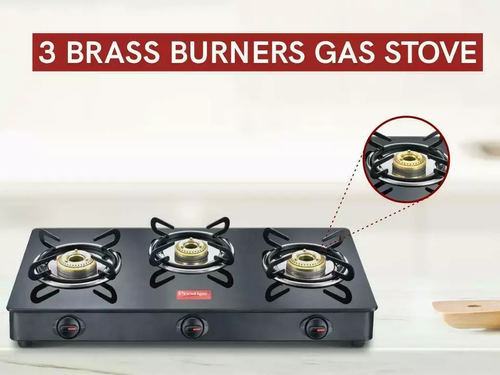 Prestige Iris LP Horno de Gas Negro + Prestige Jade Plato de Vidrio 3Brass - Imagen 2 de 10