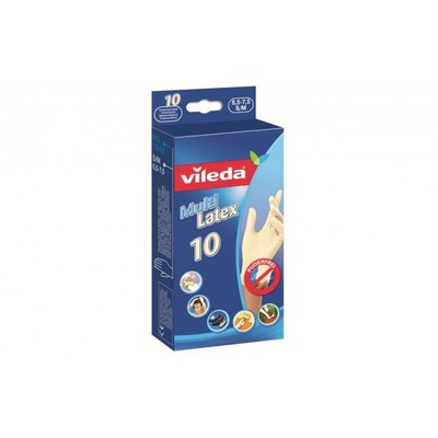 Vileda Guantes Desechables Multiusos Multi Latex (10 unidades)