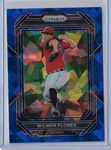 2023 Panini Prizm - Wilmer Flores #78 Blue Ice Prizm (RC)