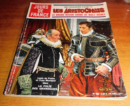 TAGE VON FRANKREICH Nr. 886 von Funes Montand Dali Florenz Kabinett Jean Richard Pucci