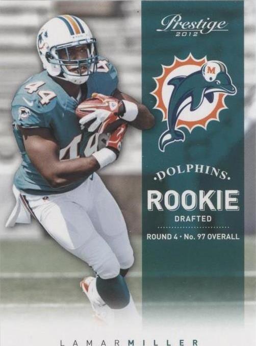 2012 Playoff Prestige Lamar Miller #243 - 1 of 2