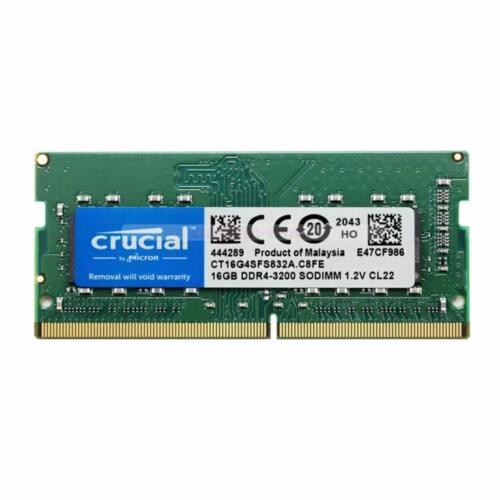 Crucial 4GB 8GB 16/32GB DDR4 2400 2666 3200 MHz SO-DIMM 260Pin Laptop Memory lot - Picture 9 of 11
