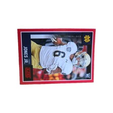 2020 Score - Rookies Red #395 Tony Jones Jr. (RC) Notre Dame Cardinals