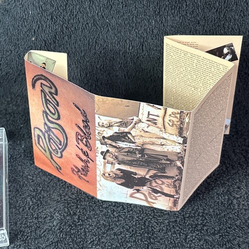 Poison Flesh & Blood 1990 Capitol EMI Records Rock Vintage ๐๐ฅ๐๐ฅ - Picture 6 of 6