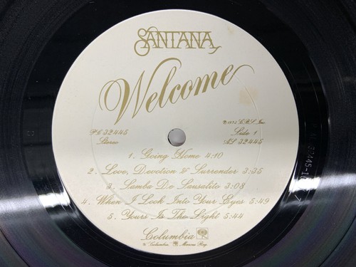 Santana Welcome US LP [51528ER] - Afbeelding 2 van 2