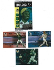 2000 Upper Deck HoloGrFX - Lot of 3 and wrapper (M.Piazza, M.Ordonez,B.Abreu)