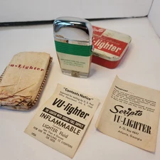 NOS Scripto VU Lighter in Box with Instructions Arkansas Fuel Oil Corp. Citi Svs