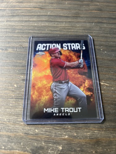 2023 Topps Update Series - Action Stars Mike Trout #AS-29 - Picture 3 of 3