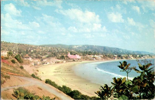 Laguna Beach California CA: PANORAMASZENE Gr. 08 BD2481