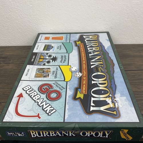 Burbank-opoly MONOLPOLY Board Game Burbank California Late for the Sky Complete - Bild 14 von 17