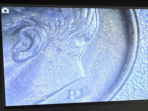 1988 P Roosevelt Dime Off Centered - Picture 8 of 14