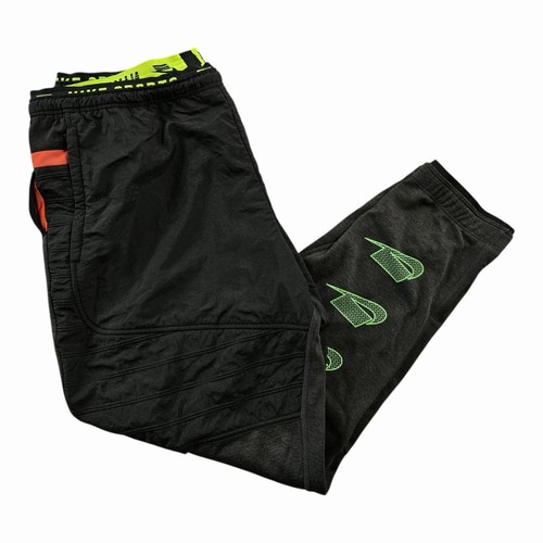 Conjunto de ropa deportiva Nike XXL para hombre con capucha sin mangas y joggers gris/negro neón - Imagen 3 de 8