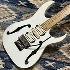 Ibanez PGM300 Paul Gilbert MIJ | DiMarzio Pickups, Fujigen, White, Set Up