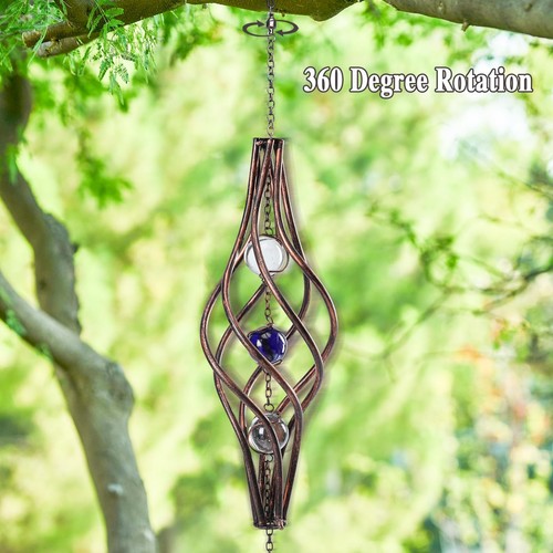 Wind Spinner-Wind Spinners Outdoor - Hanging 360 - Picture 7 of 8