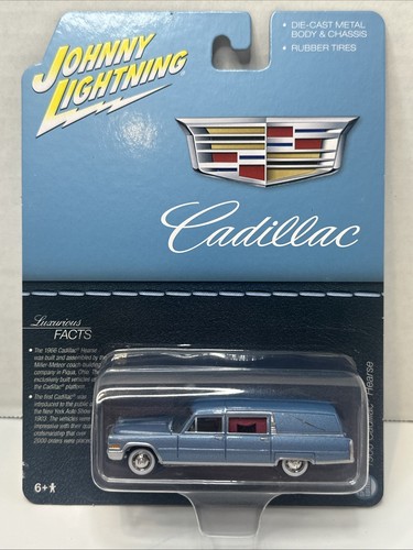 Johnny Lightning 1966 Cadillac Hearse Hobby Exclusive Die-Cast Metal - Picture 7 of 12