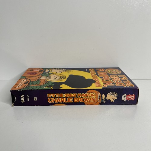 It's The Great Pumpkin Charlie Brown VHS 1988 Snoopy Halloween - Imagen 6 de 10