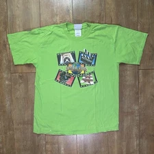 Vintage Universal Studios Hollywood Logo Shirt Size L Y2K 