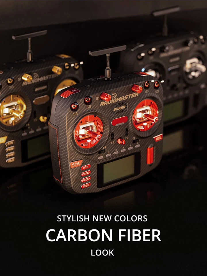 RadioMaster Boxer MAX LCD 2.4G 16CH Remote Control ExpressLRS AG01 Gimbal - Image 4 of 4