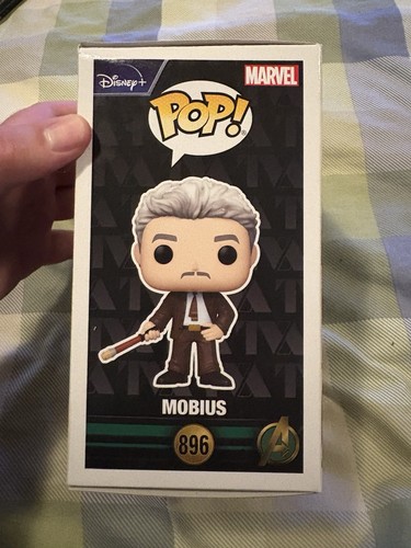 Signed Owen Wilson As Mobius From Marvels Loki Tv Show Funko Pop Vinyl - Picture 4 of 6