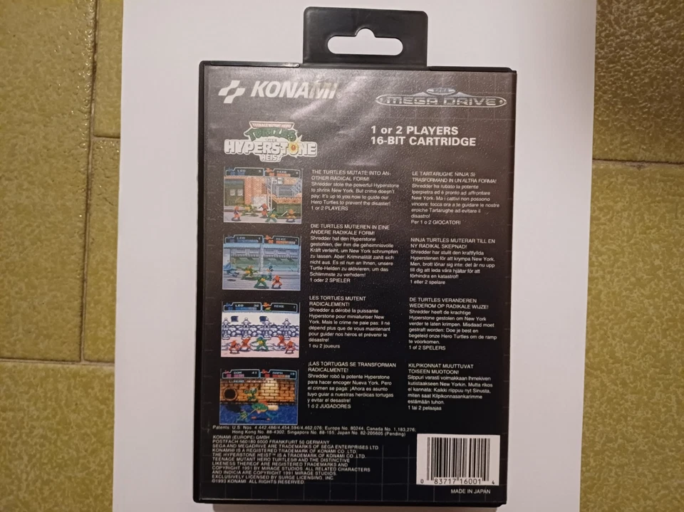 Teenage Mutant Ninja Turtles The Hyperstone Heist per Sega Mega Drive, Testato - Immagine 2 di 4