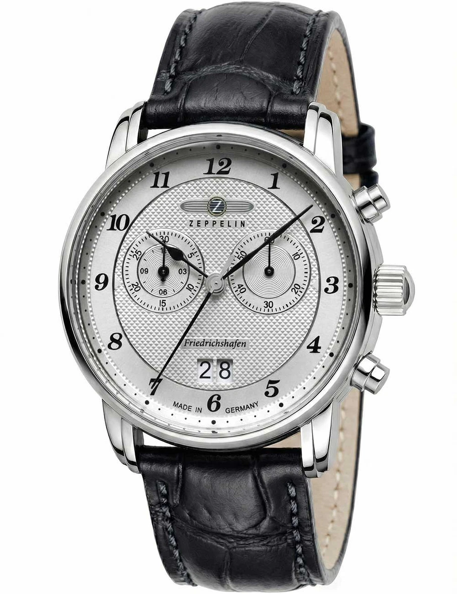 Zeppelin Watches 7680M2 - Orologio Uomo Al Quarzo In Acciaio Inox Con Datario